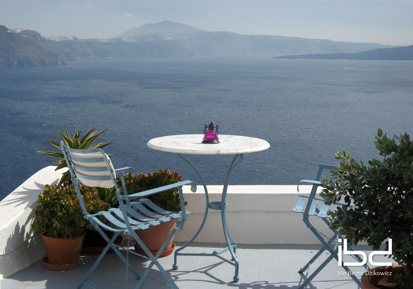 The Volcano and the Island of Thirassia, Greece